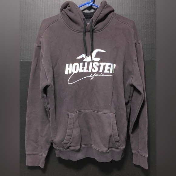 Hollister Other - 🌅Hollister Dark Gray Hooded Pullover Sweatshirt